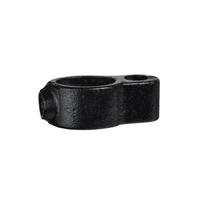 Karton Rohrverbinder Stellringauge - Schwarz-D / 42,4 mm (80 Stück)